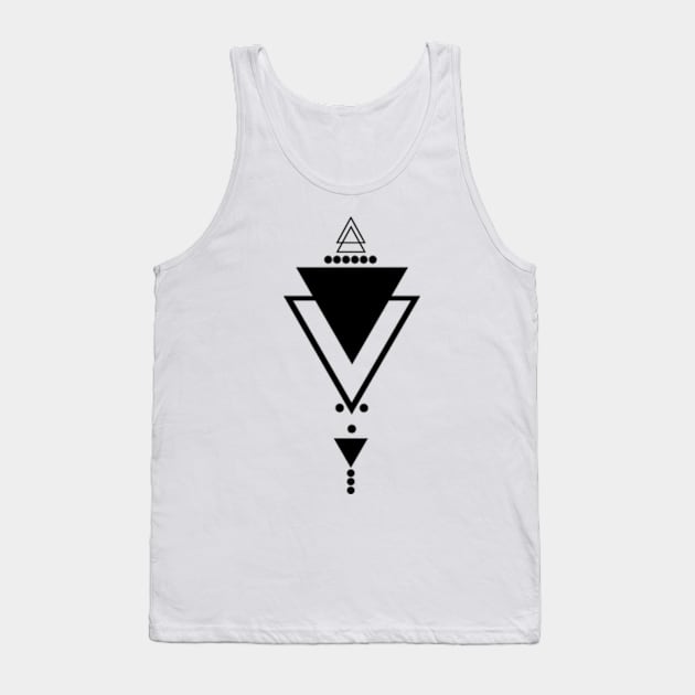 VECTORIAL TRIANGLE, TATTOO TRIANGLE Tank Top by SAMUEL FORMAS